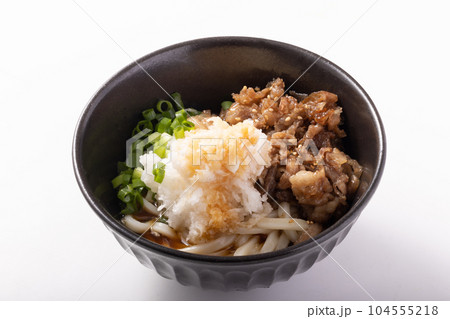 鬼おろし肉ぶっかけうどん 鬼おろし肉ぶっかけうどん 104555218