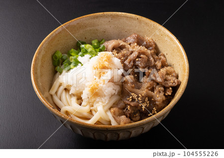 鬼おろし肉ぶっかけうどん 鬼おろし肉ぶっかけうどん 104555226