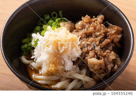 鬼おろし肉ぶっかけうどん 鬼おろし肉ぶっかけうどん 104555240