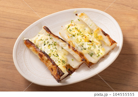 ちくわ　チーズマヨネーズ焼き 104555555