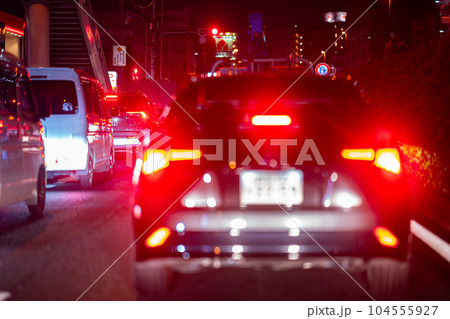 日光街道 国道 国道4号線 午後 深夜 夜 東京 速度 道路 街灯 走行中 一般道 日光街道 国道 国道4号線 午後 深夜 夜 東京 速度 道路 街灯 走行中 一般道 104555927