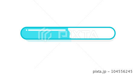 半分まで進んだプログレスバー - ロード画面・アップデートや進行中のイメージ素材 半分まで進んだプログレスバー - ロード画面・アップデートや進行中のイメージ素材 104556245