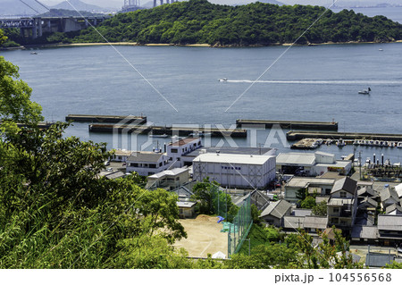 下津井の街並み 岡山県倉敷市 下津井の街並み 岡山県倉敷市 104556568