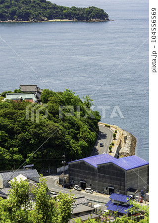 下津井の街並み　岡山県倉敷市 104556569
