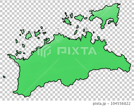 稍微鬆散的香川縣地圖 稍微鬆散的香川縣地圖 104556822