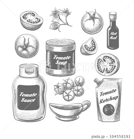 Tomatoes vegetable and products Tomatoes vegetable and products 104558191