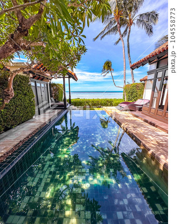 Lamai beach resort in Koh Samui, Thailand 104558773