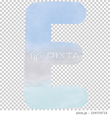 Letter E hand drawn watercolor texture Letter E hand drawn watercolor texture 104559718