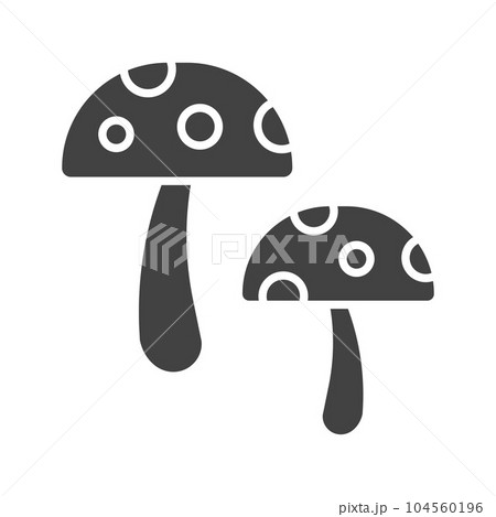 Mushrooms Icon Image. Mushrooms Icon Image. 104560196