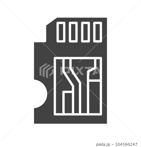 Microtechnology Icon Image. 104560247