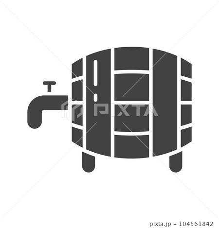 Barrel Icon Image. 104561842