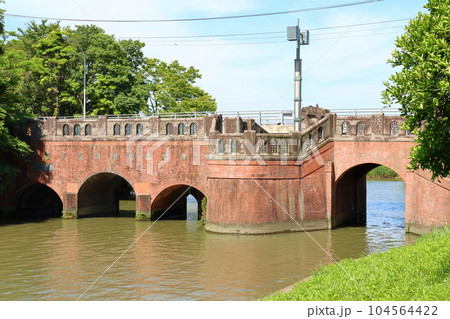 水元公園　閘門橋　こうもんばし　東京都葛飾区西水元 104564422