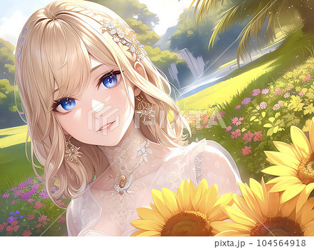 女の子のイラスト素材 女の子のイラスト素材 104564918