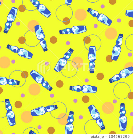 シンプルなラムネを使ったポップな柄, 104565299