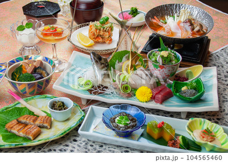 会席料理 和食 盛付 会席料理 和食 盛付 104565460