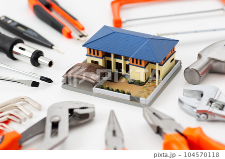 工具セットと家 工具セットと家 104570118