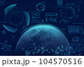 宇宙テクノロジーイメージ 104570516