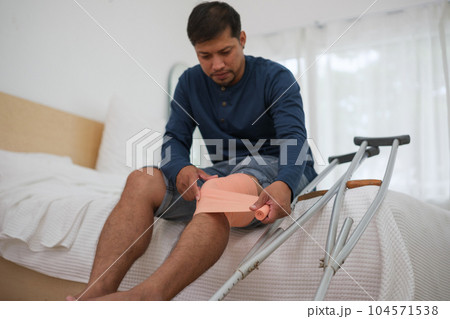 Happy Asian family spending time at home together. Happy Asian family spending time at home together. 104571538