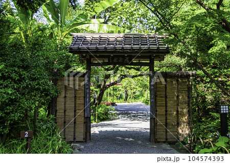 都立庭園　向島百花園　庭門　国指定名勝 104574393