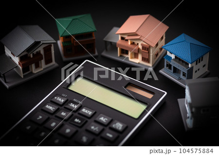 電卓と住宅 電卓と住宅 104575884