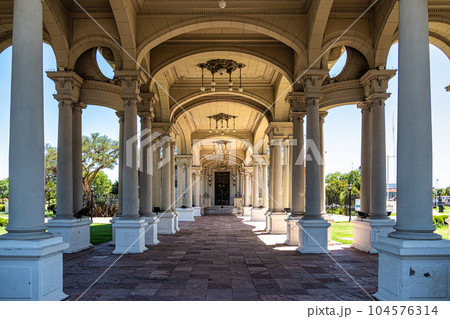 The Tigre Art Museum in the seaside resort of El Tigre near Buenos Aires in Argentina 104576314