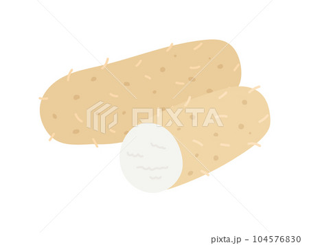 かわいい長いものイラスト 104576830