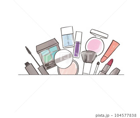cosmeポーチ_夏っぽく 104577838