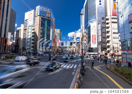 《東京都》秋葉原電気街・都市風景 104581589