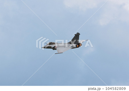 フランス空軍ラファール戦闘機離陸 フランス空軍ラファール戦闘機離陸 104582809
