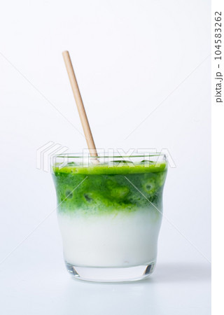 アイス抹茶ラテ 104583262