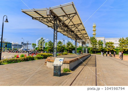 神奈川県　横浜市　旧横浜港駅プラットホーム 104598794