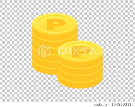 堆疊點硬幣 堆疊點硬幣 104599311