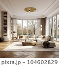 モダンリビングルーム 104602829