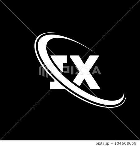 IX logo. I X design. White IX letter. IX/I X letter logo design. Initial letter IX linked circle uppercase monogram logo. IX logo. I X design. White IX letter. IX/I X letter logo design. Initial letter IX linked circle uppercase monogram logo. 104608659