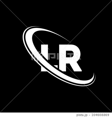 LR logo. L R design. White LR letter. LR/L R letter logo design. Initial letter LR linked circle uppercase monogram logo. LR logo. L R design. White LR letter. LR/L R letter logo design. Initial letter LR linked circle uppercase monogram logo. 104608869