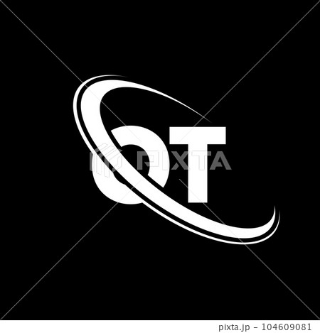 OT logo. O T design. White OT letter. OT/O T letter logo design. Initial letter OT linked circle uppercase monogram logo. OT logo. O T design. White OT letter. OT/O T letter logo design. Initial letter OT linked circle uppercase monogram logo. 104609081