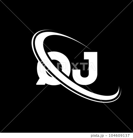 QJ logo. Q J design. White QJ letter. QJ/Q J letter logo design. Initial letter QJ linked circle uppercase monogram logo. QJ logo. Q J design. White QJ letter. QJ/Q J letter logo design. Initial letter QJ linked circle uppercase monogram logo. 104609137