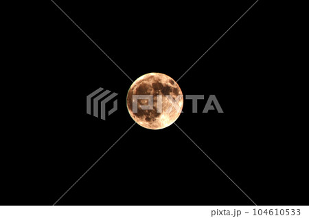 full moon on black 104610533