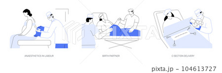 Labour abstract concept vector illustrations. Labour abstract concept vector illustrations. 104613727