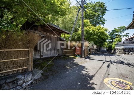 中山道赤坂宿　お茶屋屋敷跡の景色 104614216