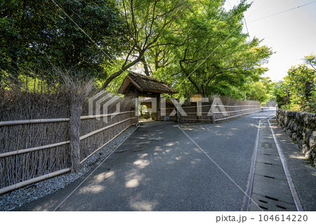 中山道赤坂宿　お茶屋屋敷跡の景色 104614220