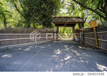 お茶屋屋敷跡　中山道赤坂宿の景色 104614586