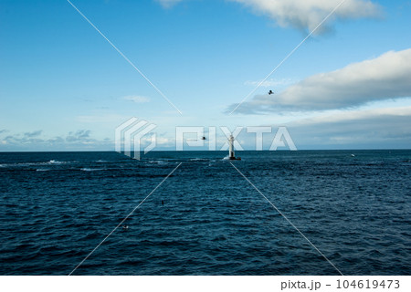 漁具倉庫 北海道日本海寿都漁港付近	 漁具倉庫 北海道日本海寿都漁港付近	 104619473