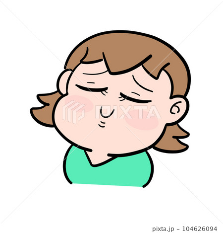 笑みの表情をしてる女の子 104626094