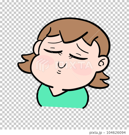 笑みの表情をしてる女の子 104626094