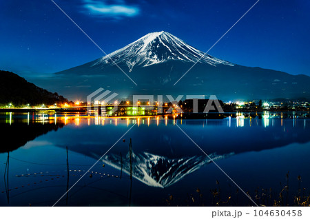 富士山・夜景　～河口湖～ 104630458