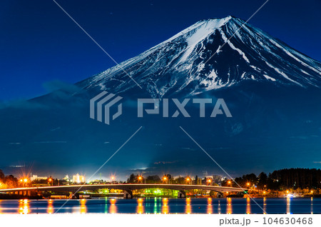 富士山・夜景　～河口湖～ 104630468