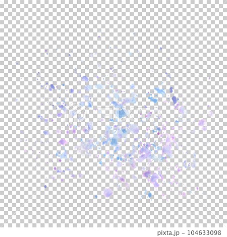 Abstract painted watercolor background on paper texture, blue splash 104633098