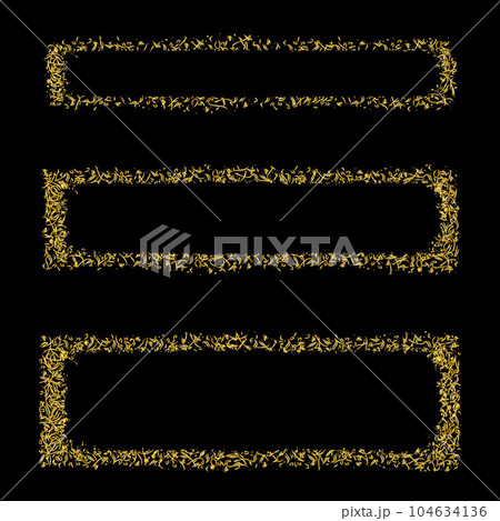 White abstract islamic rectangle full frames outline 104634136