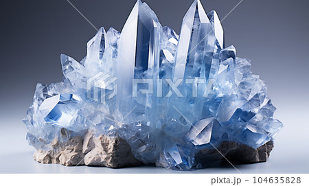 水晶（クリスタル）の精緻CG